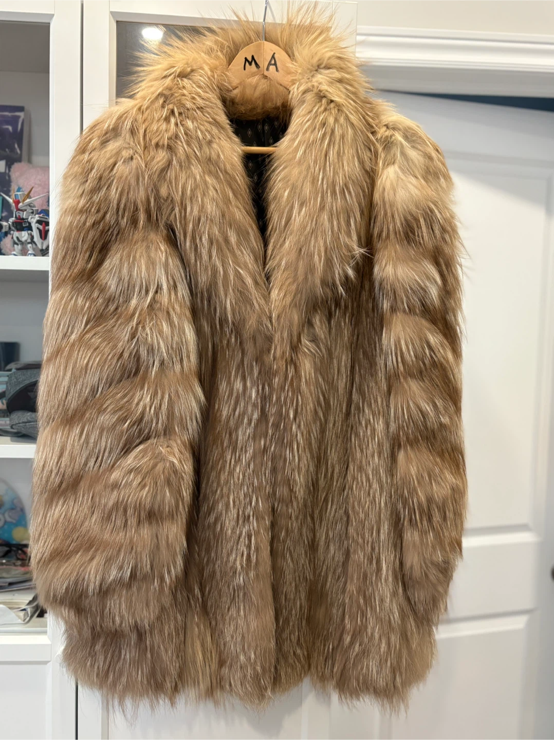 Crystal fox Fur Coat