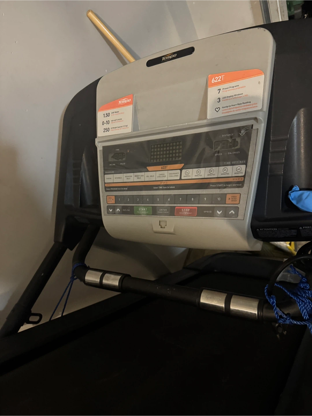 Tempo 622T Treadmill - photo 2