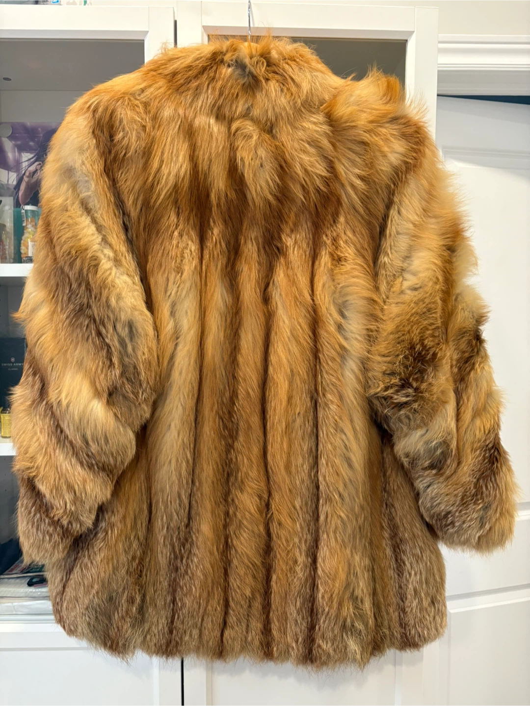 Red fox fur coat - photo 2