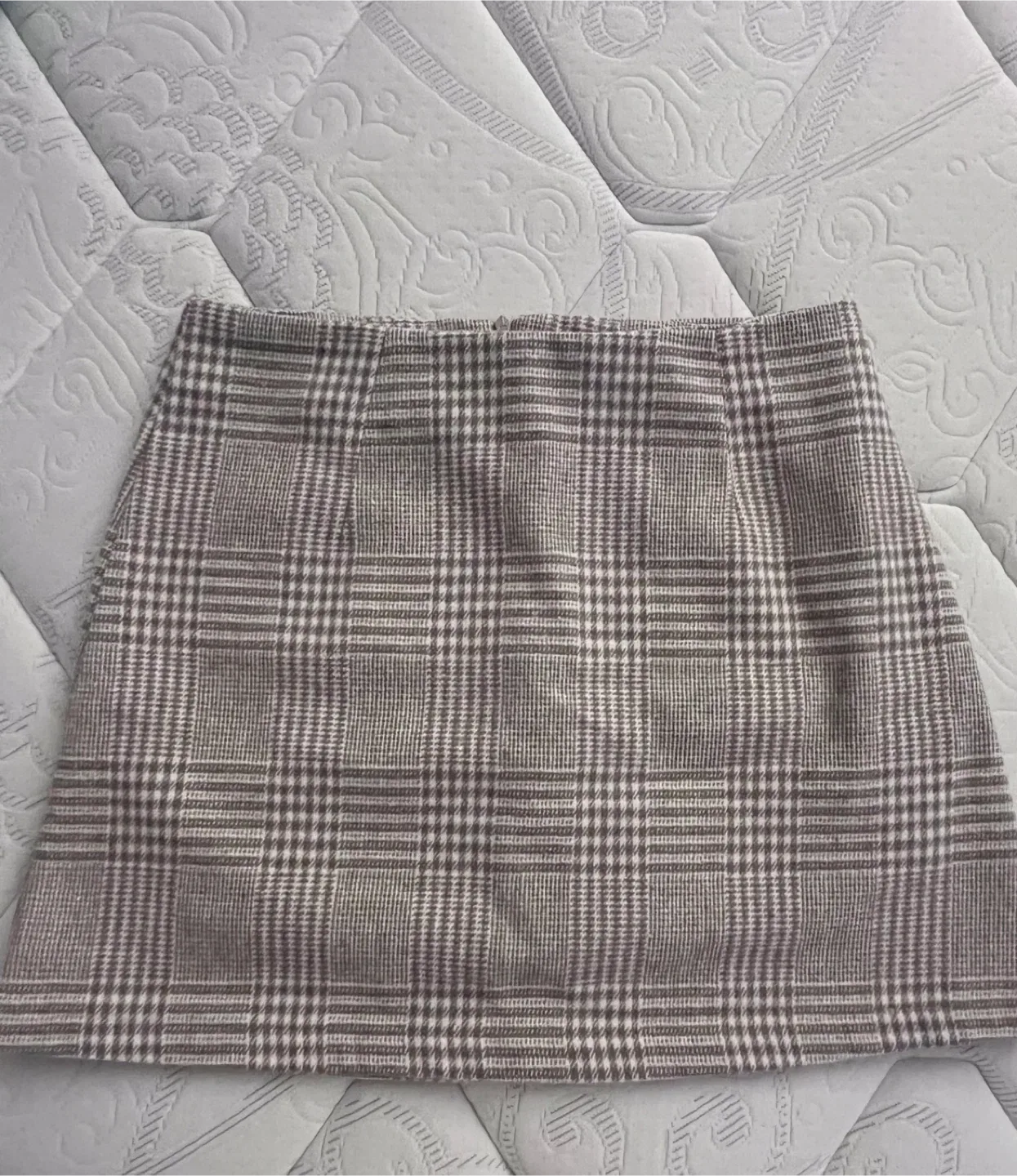 Plaid Mini Skirt - Size L thumbnail