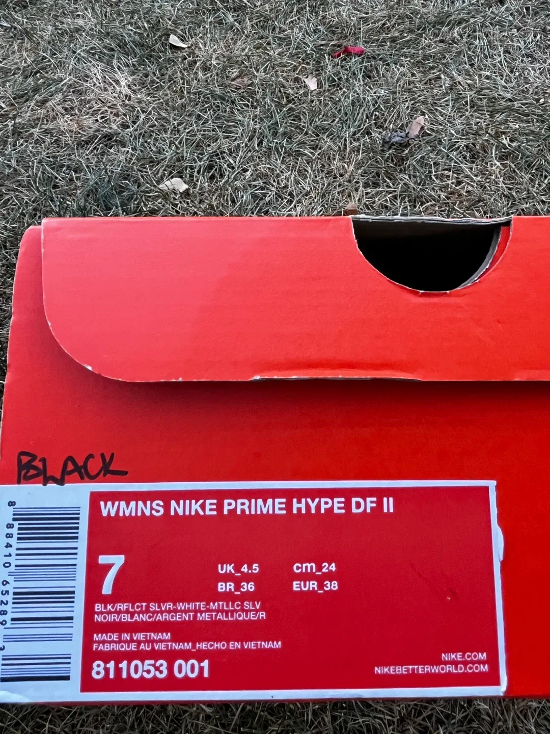 Nike Prime Hype DF II Black US 7 (Women's) image indicator(4)