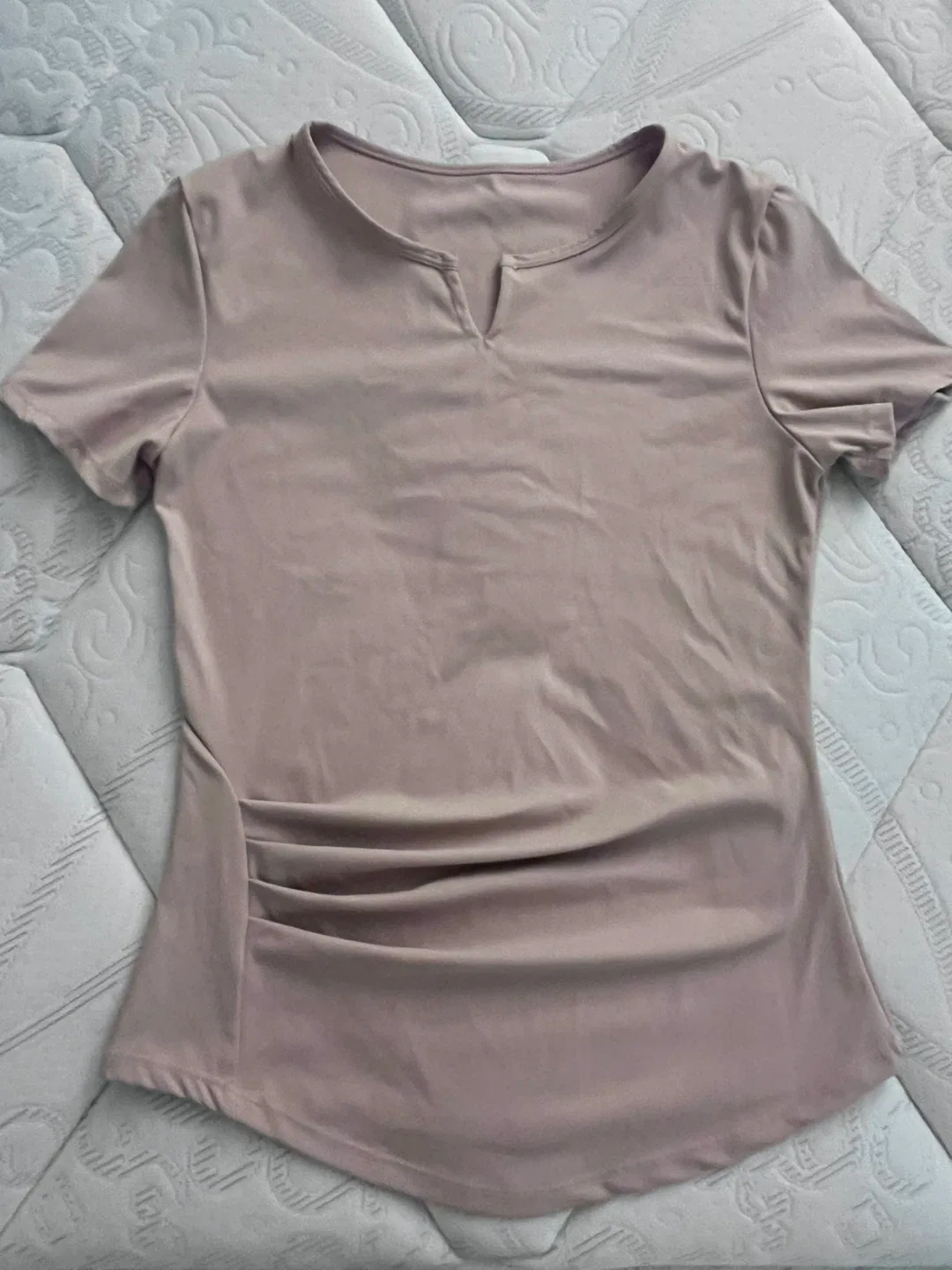 Blush Pink Short Sleeve Top thumbnail
