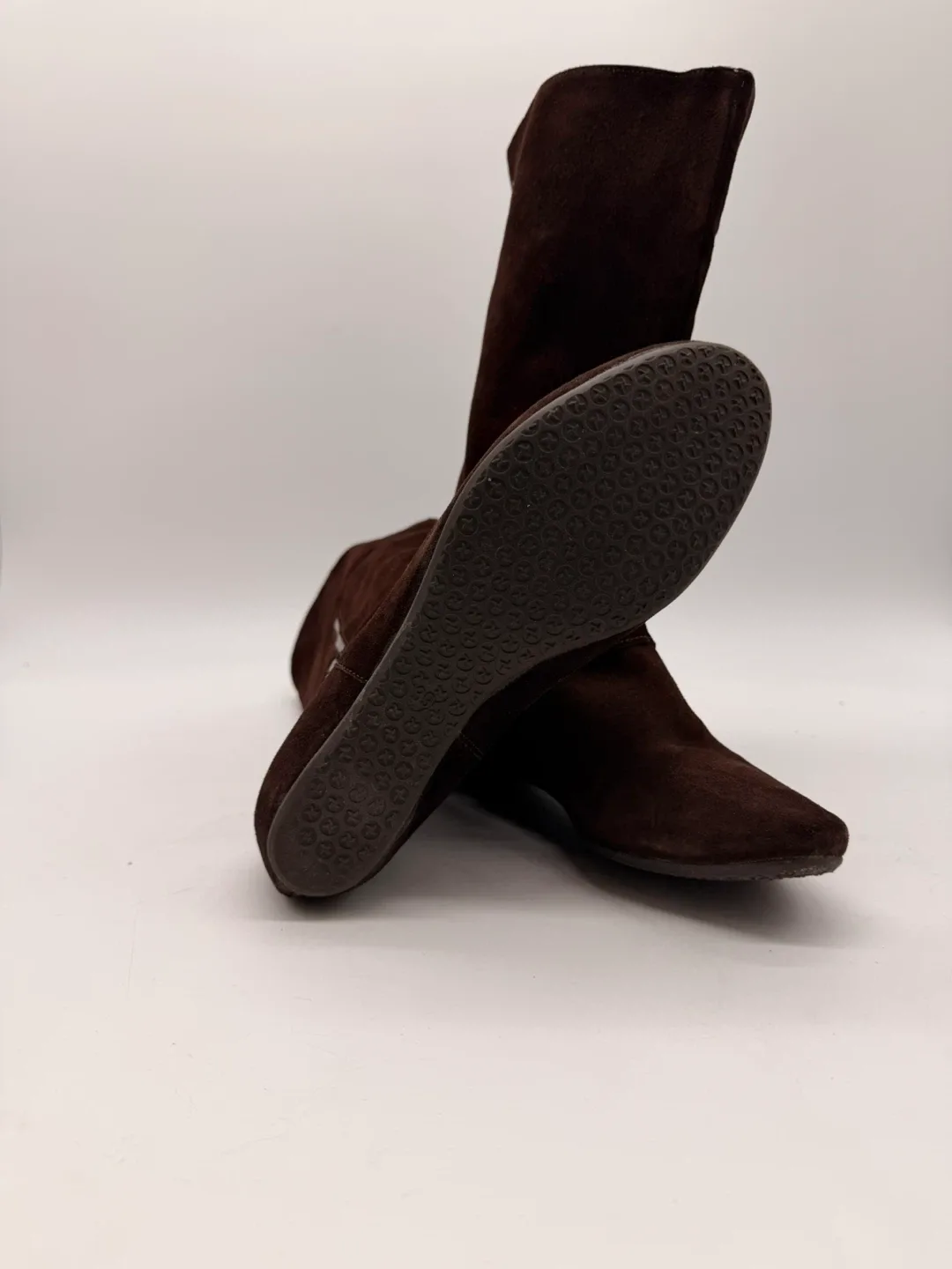 New B2 by Browns Women’s Suede Tall Boots – Dark Brown image indicator(4)