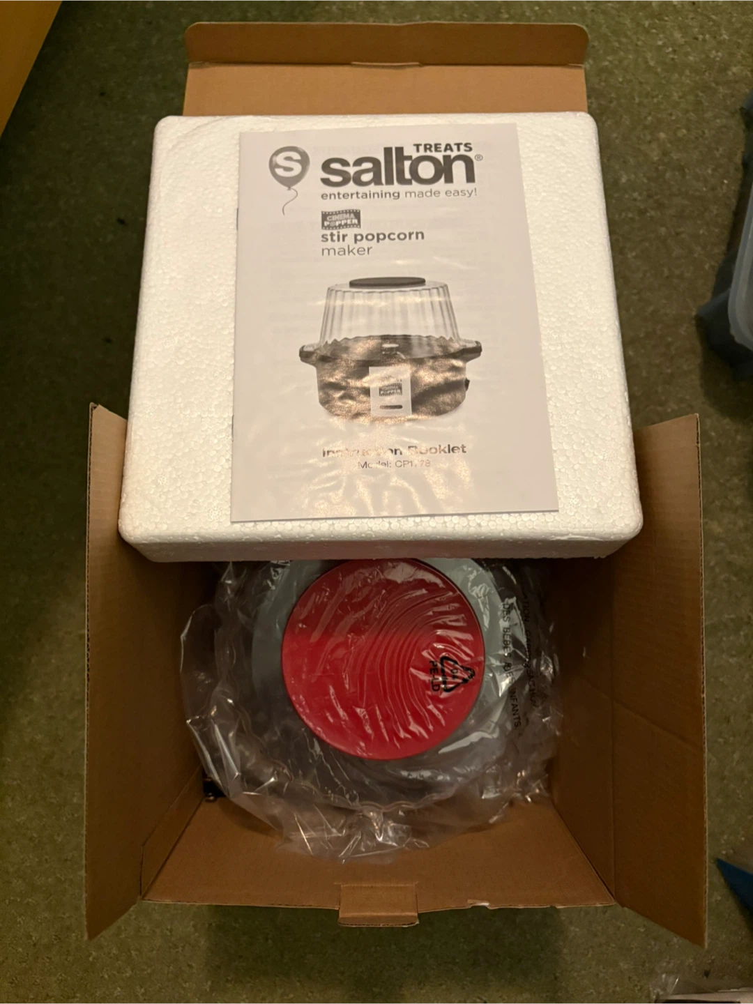 New Salton Stir Popcorn Maker - photo 2