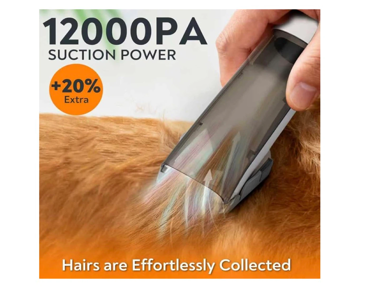 Excegbat Pet Grooming Kit Vacuum - photo 4