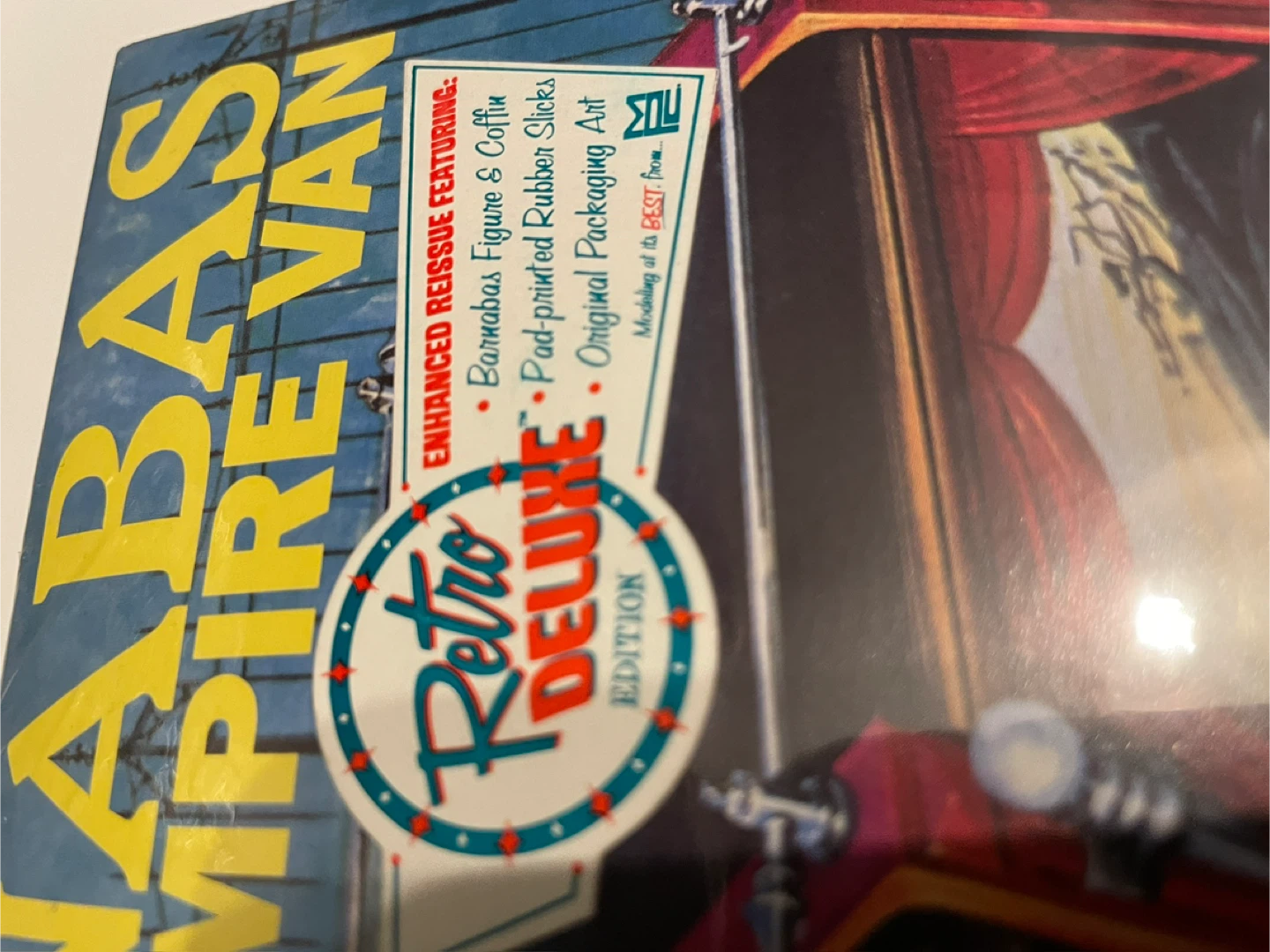 Barnabas Vampire Van Retro Deluxe Model Kit - photo 5