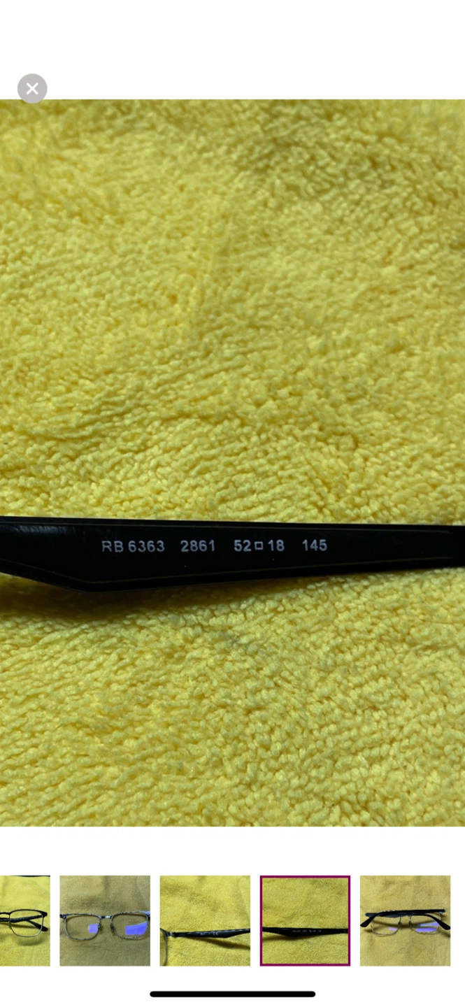 Ray-Ban RB6363 2861 Eyeglasses - photo 4