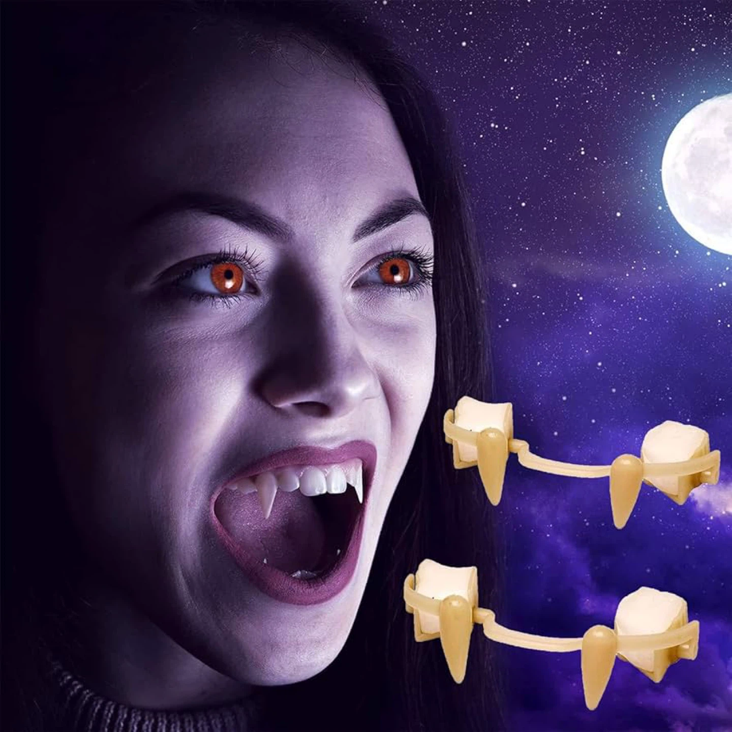 Retractable Vampire Fangs - Ages 14+ - photo 2