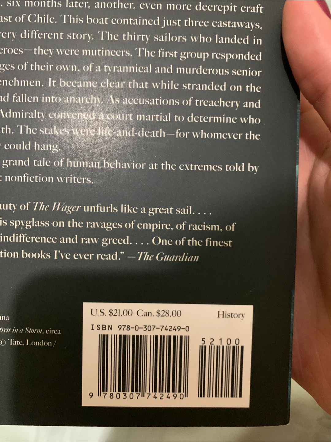 The Wager by David Grann - photo 2