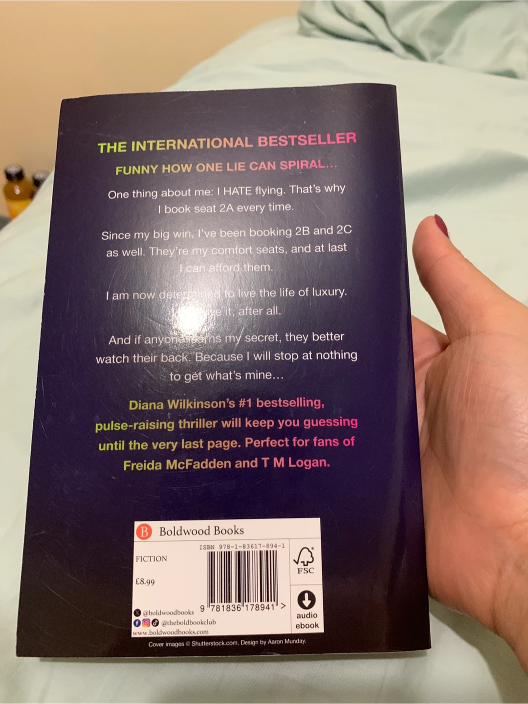 The Girl in Seat 2A by Diana Wilkinson - photo 2