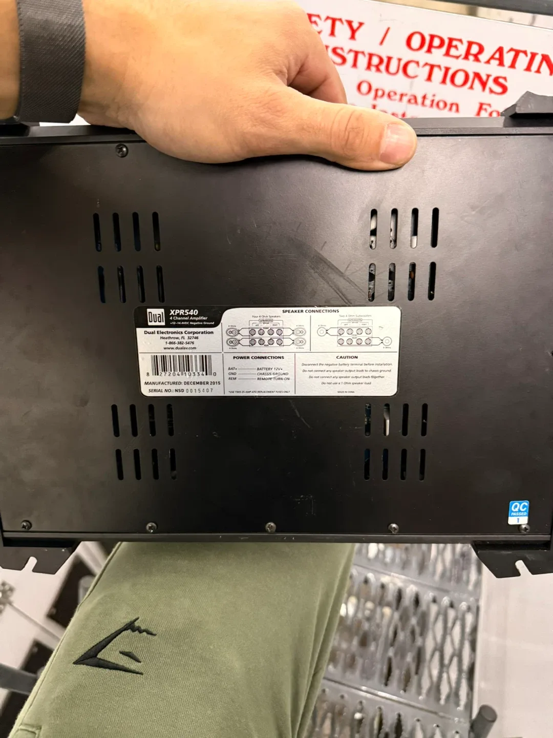 Dual XPR540 2-Channel Amplifier & Subwoofer image indicator(4)