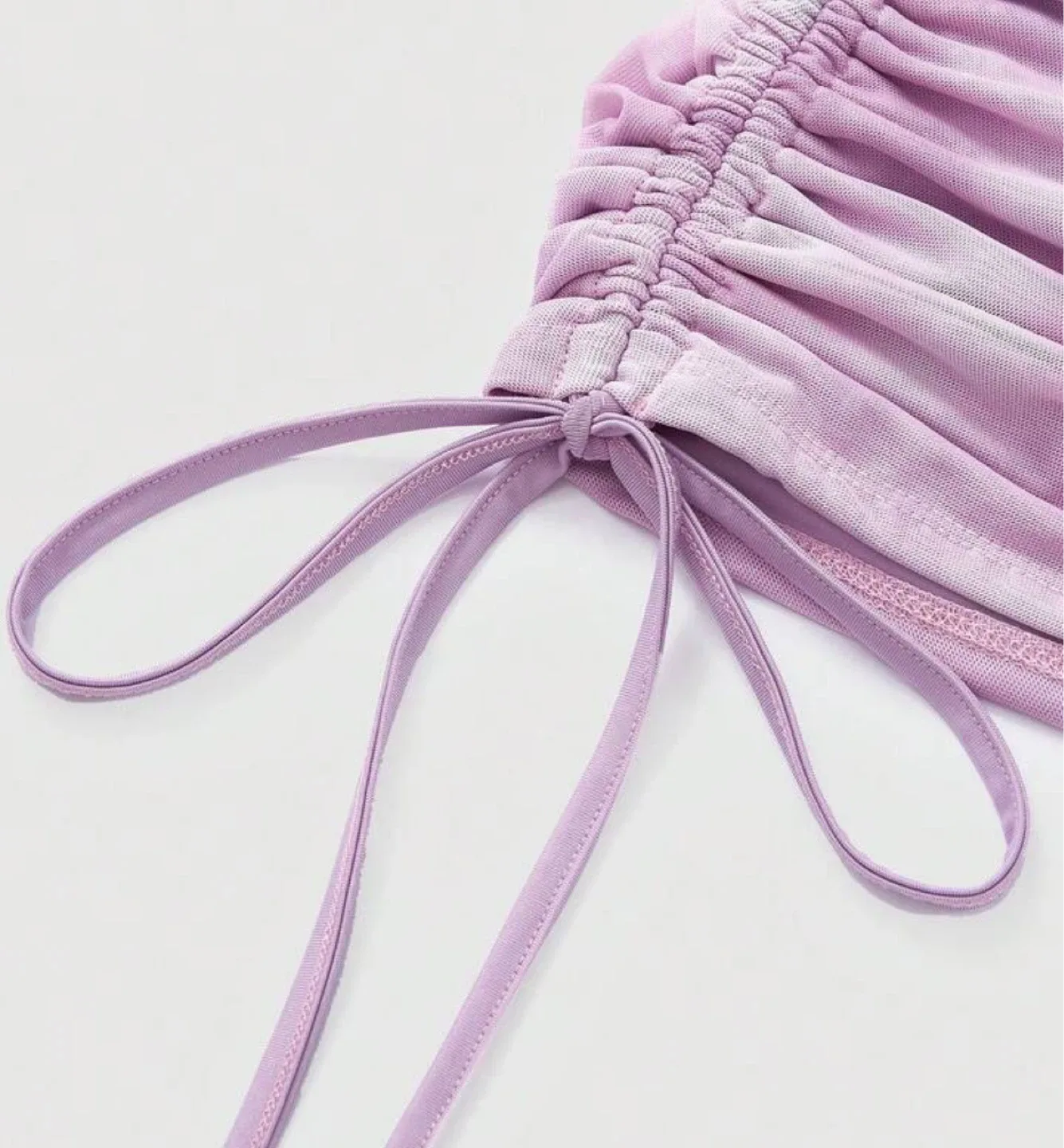 Tie Dye Mini Dress - Purple/White/Pink image indicator(3)