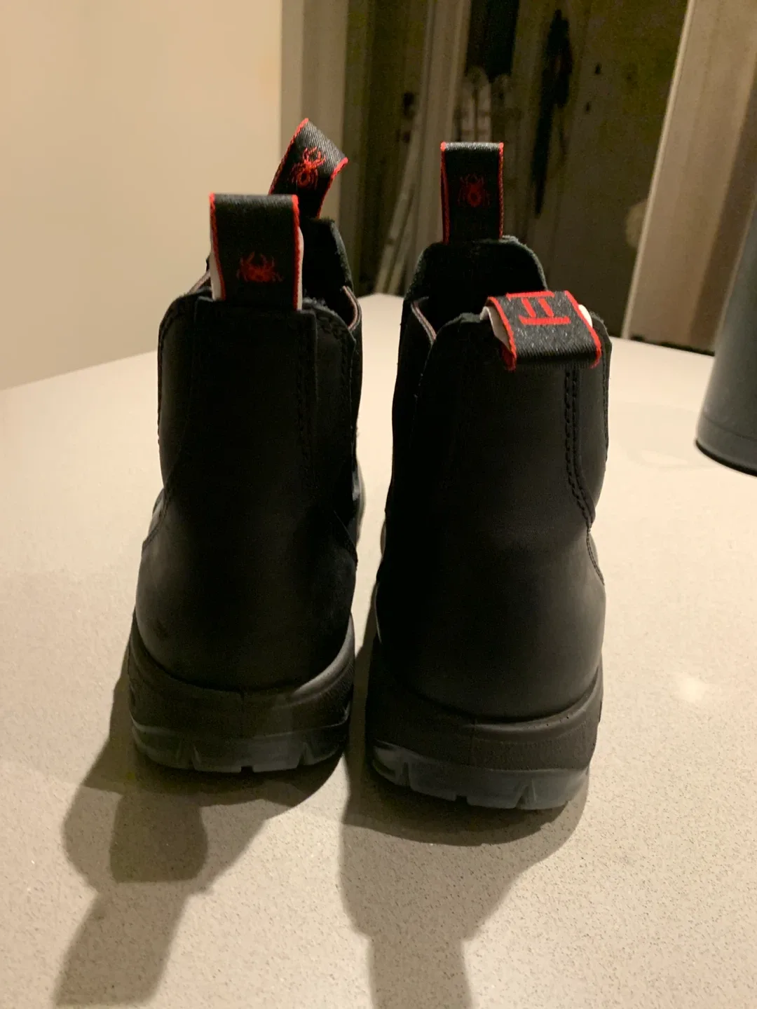 Redback Black Leather Work Boots size 11 image indicator(3)