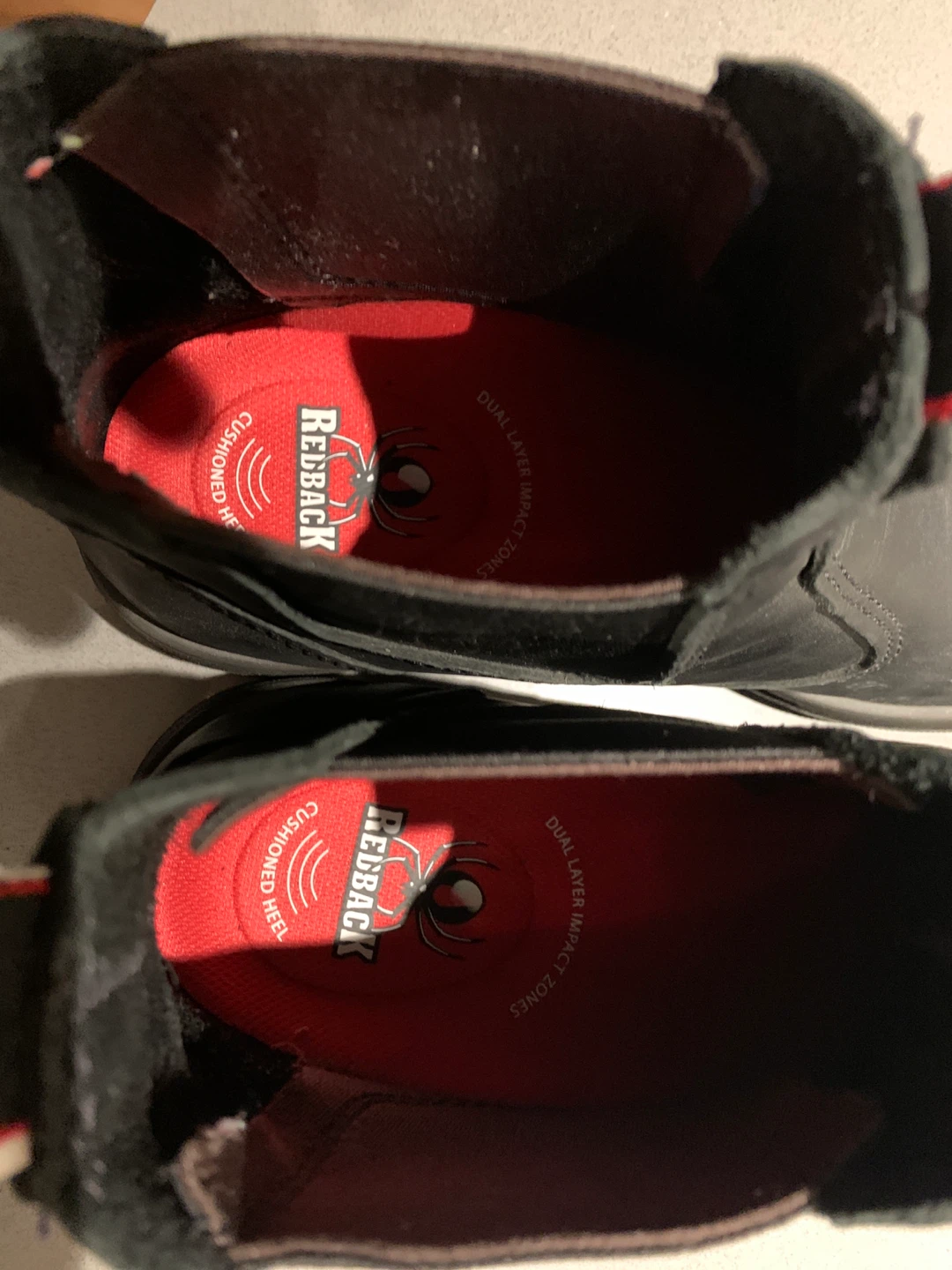 Redback Black Leather Work Boots size 11 - photo 4