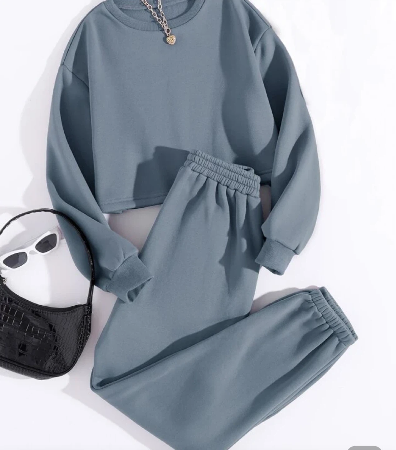 Blue Loungewear Set - Size Small - photo 3