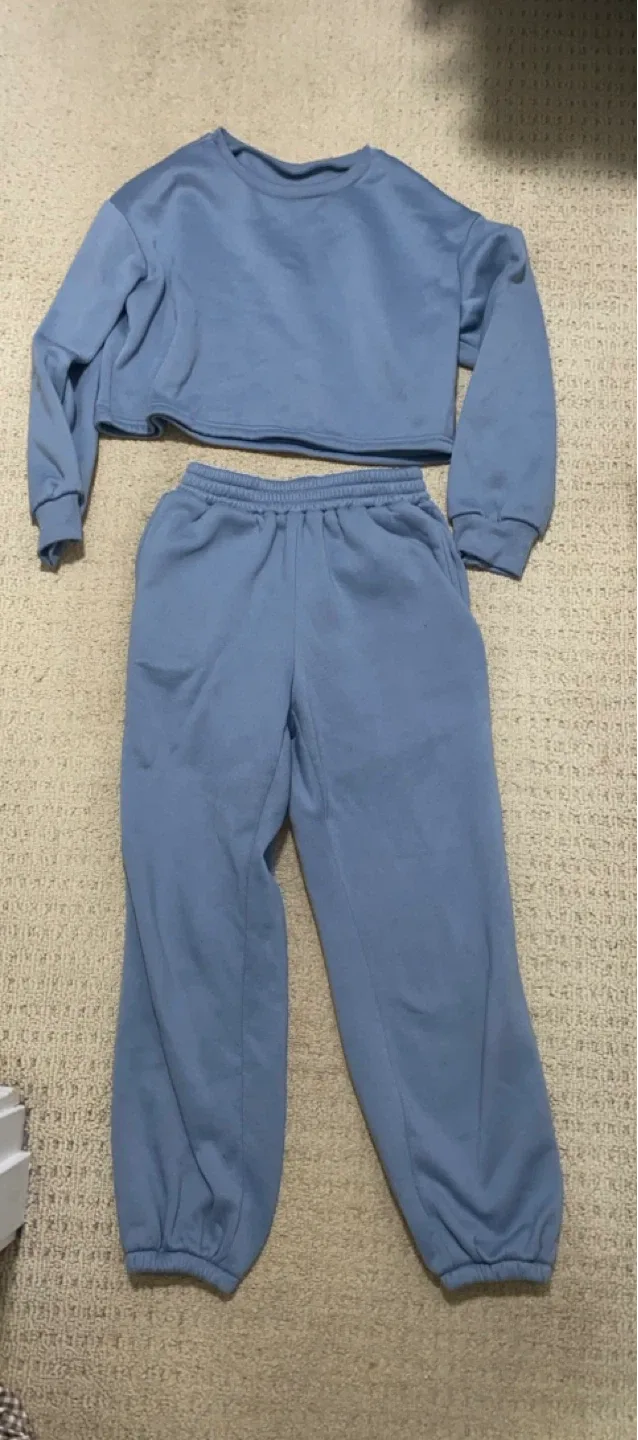 Blue Loungewear Set - Size Small image indicator(6)
