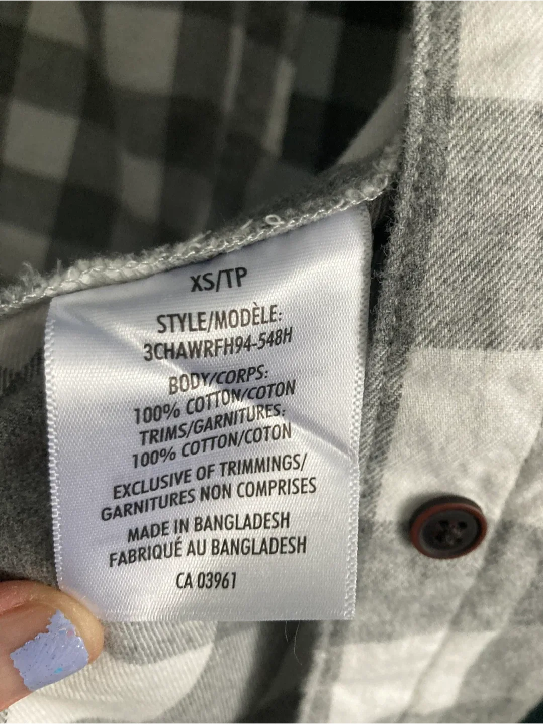 Wind River Heritage Flannel Shirt - XS image indicator(3)