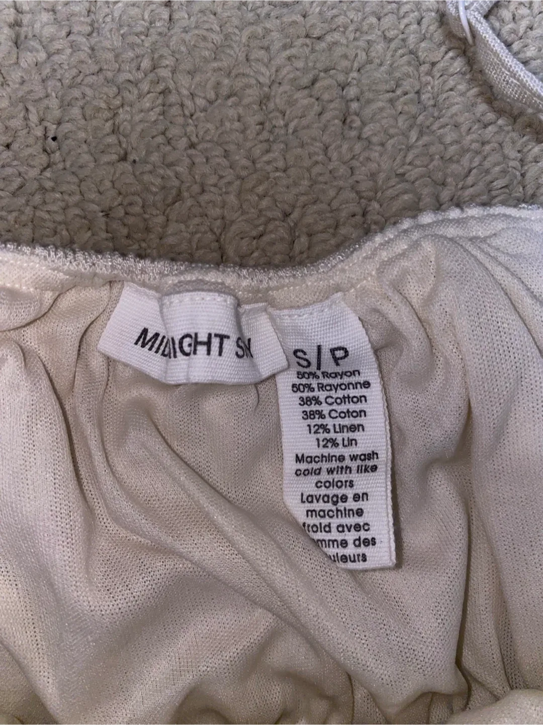 White Two-Piece Set / Co-ord top and pants image indicator(7)