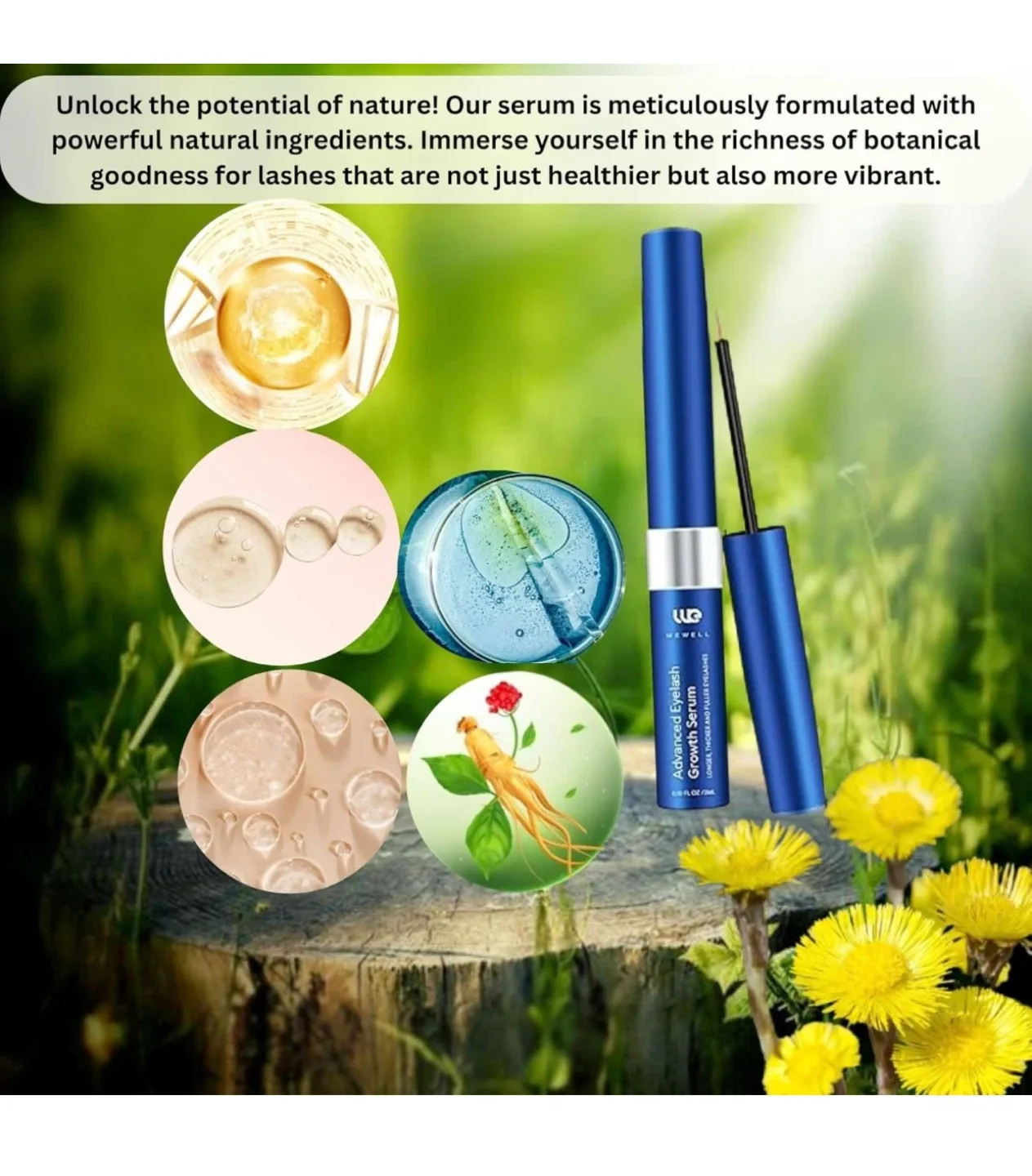 Wewell Advanced Eyelash Growth Serum, sealed image indicator(5)