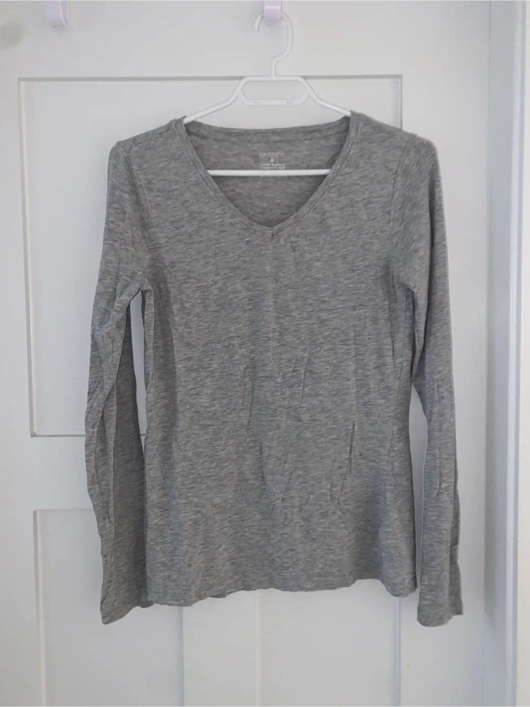 Grey Long Sleeve Top - Size S image indicator(2)