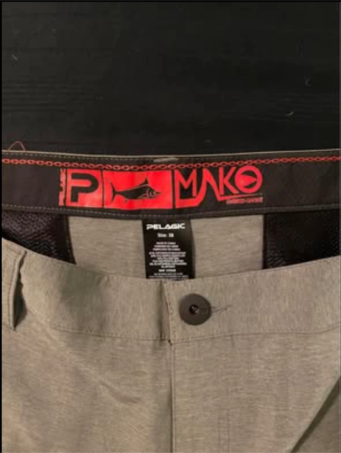 Pelagic Mako Hybrid Fishing Shorts - Size 38 - photo 3