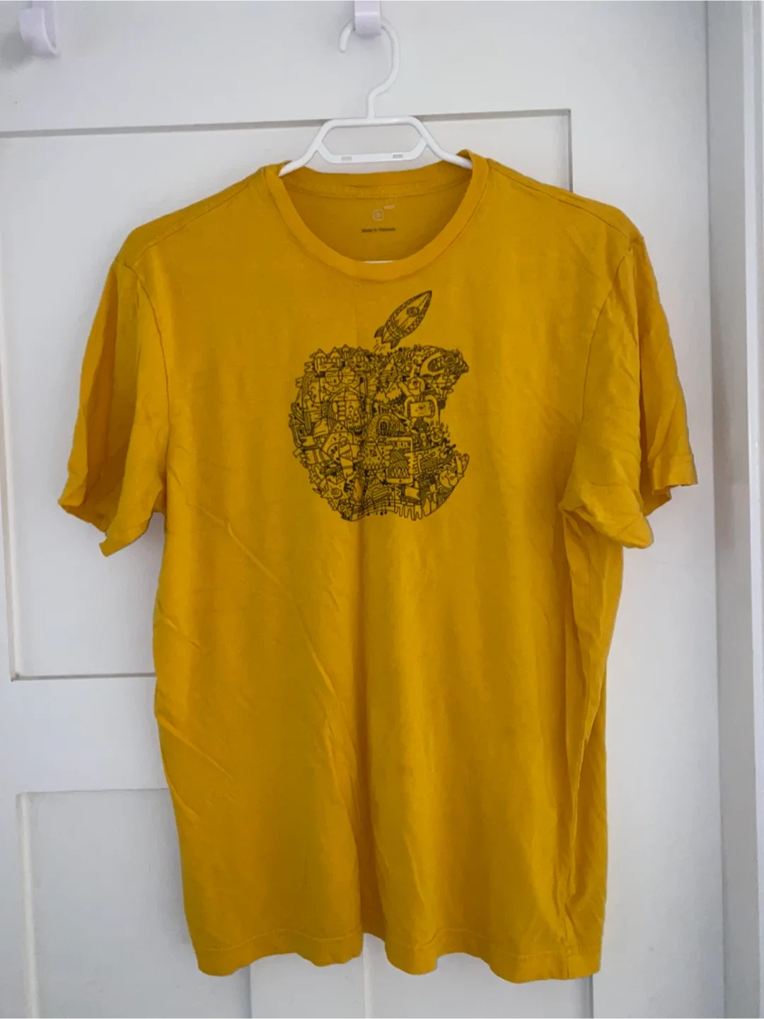 Apple Yellow Graphic T-Shirt thumbnail