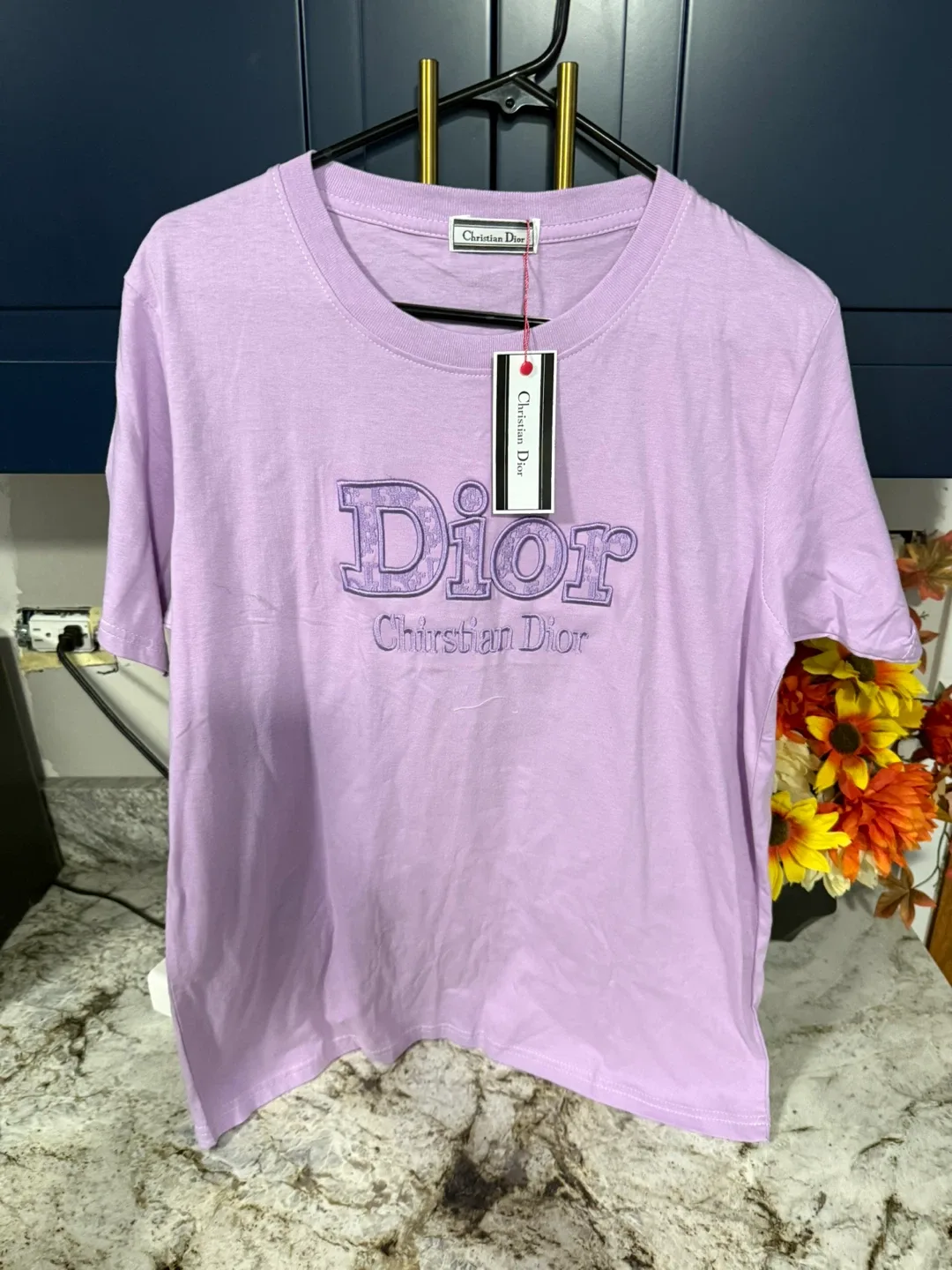 Christian Dior Purple T-Shirt size M thumbnail
