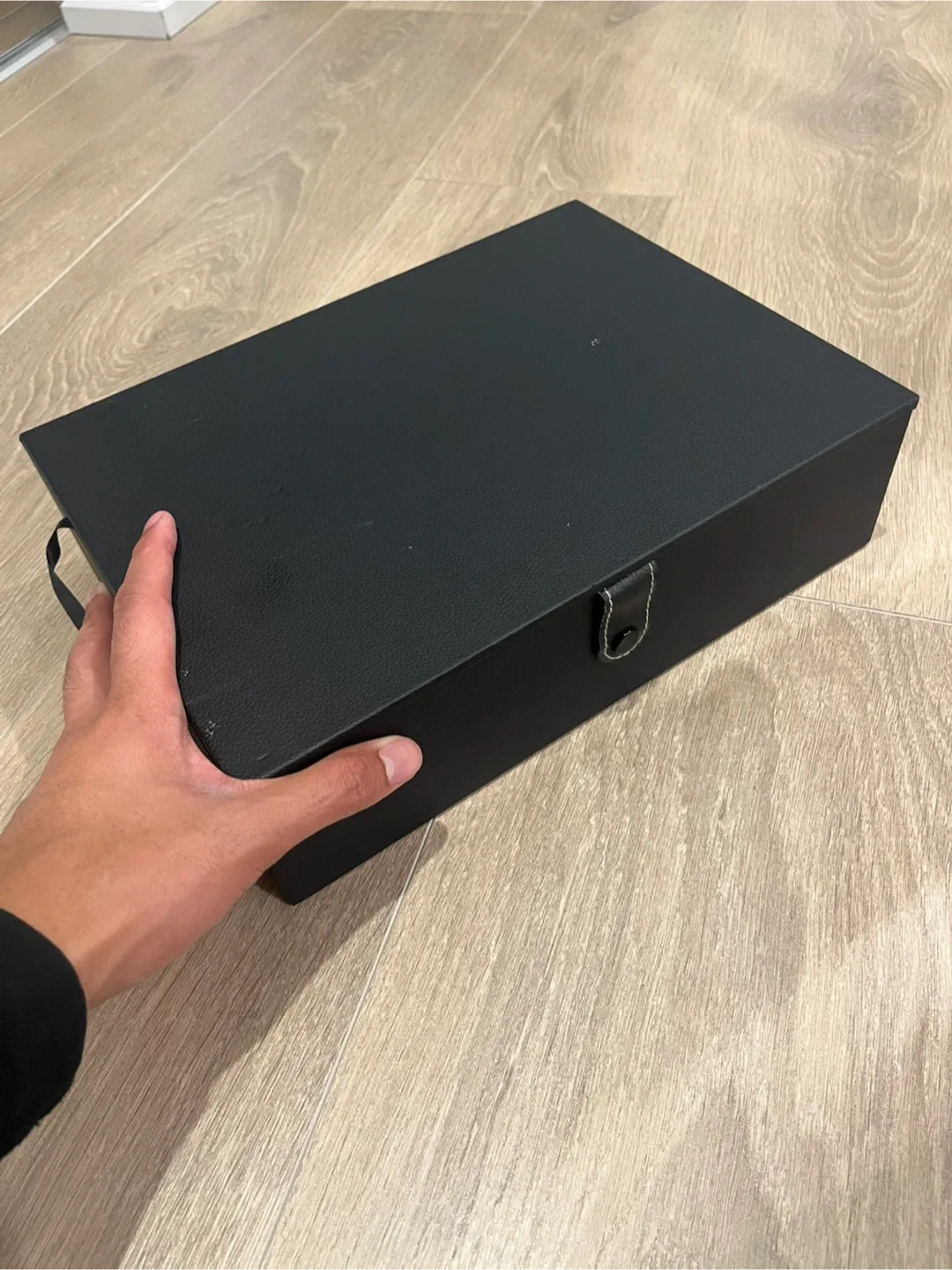 Black Jewellery Box with Mirror image indicator(2)