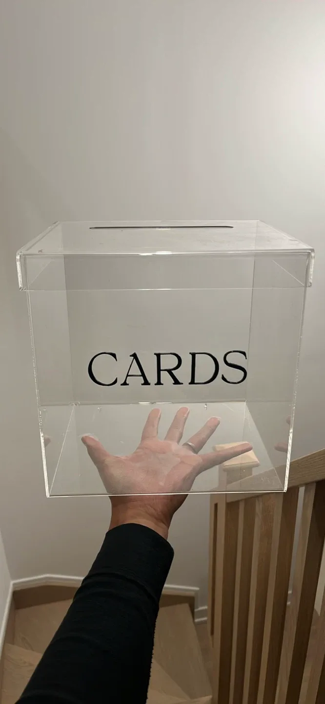 Acrylic Card Box thumbnail
