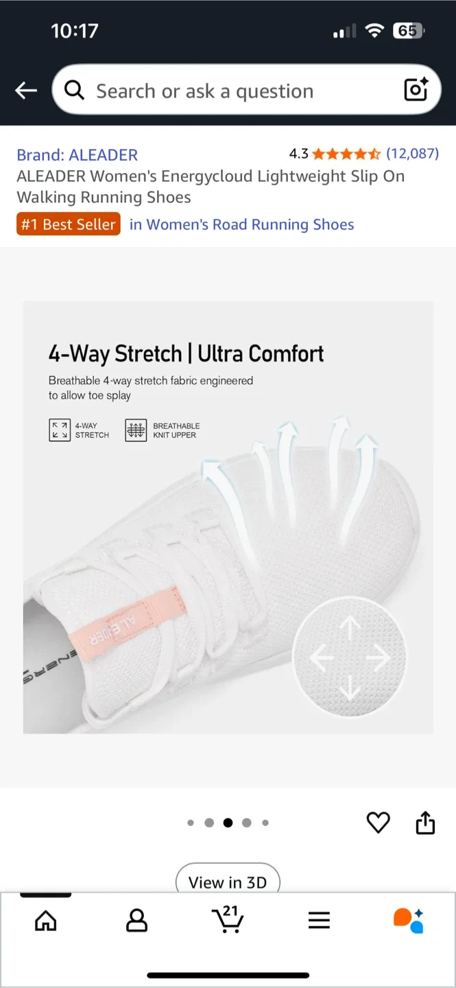 Women's Energycloud Lightweight Slip On Walking Shoes image indicator(3)