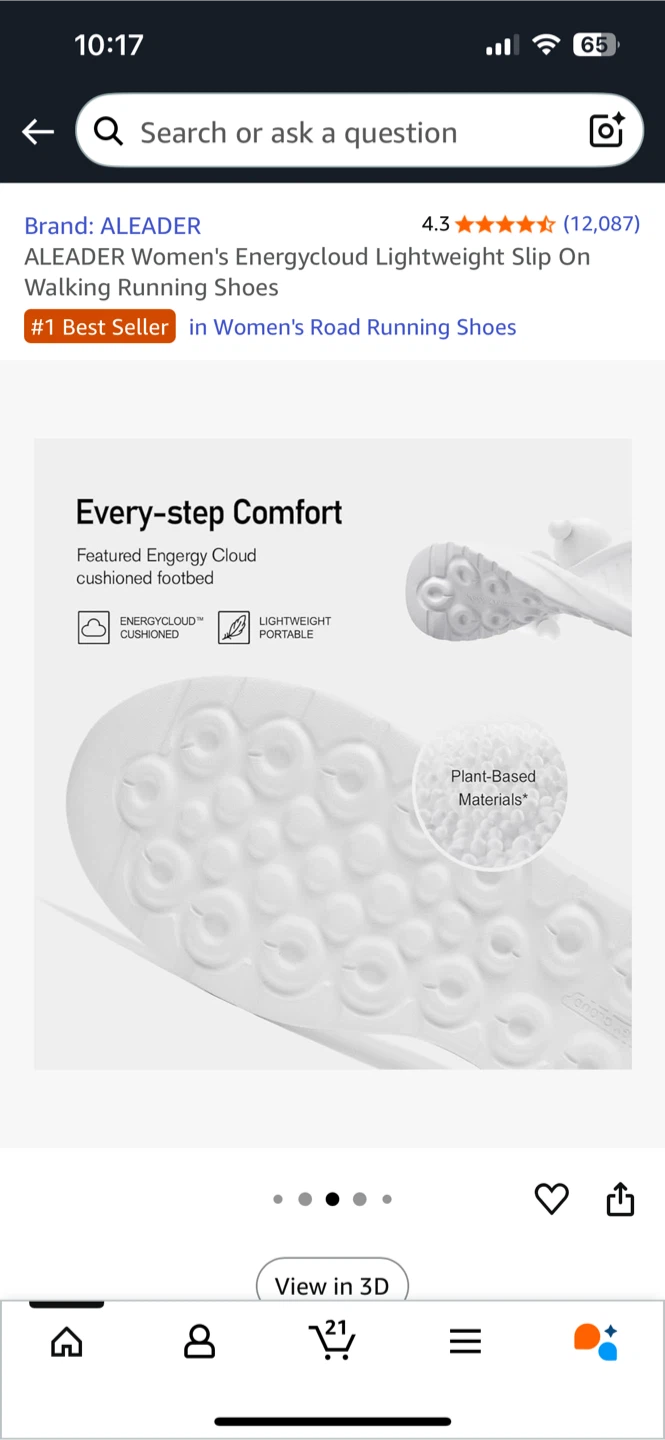 Women's Energycloud Lightweight Slip On Walking Shoes - photo 4