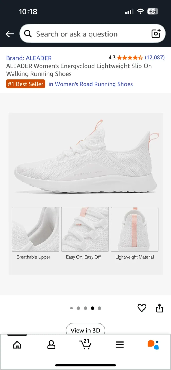 Women's Energycloud Lightweight Slip On Walking Shoes image indicator(7)