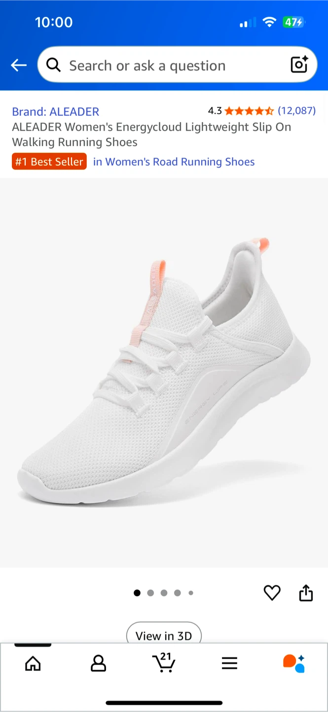 Women's Energycloud Lightweight Slip On Walking Shoes