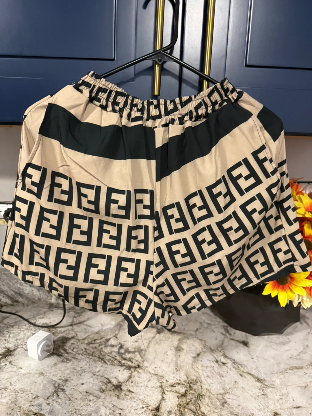Fendi Print Shorts size M