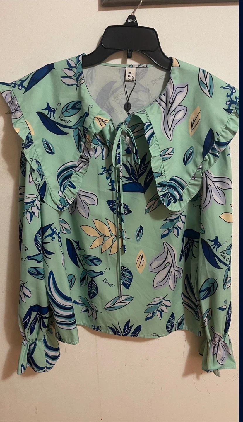 Klart Floral Print Blouse size M