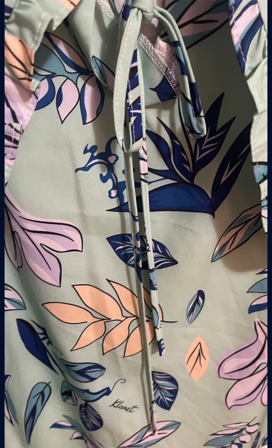 Klart Floral Print Blouse size M - photo 3