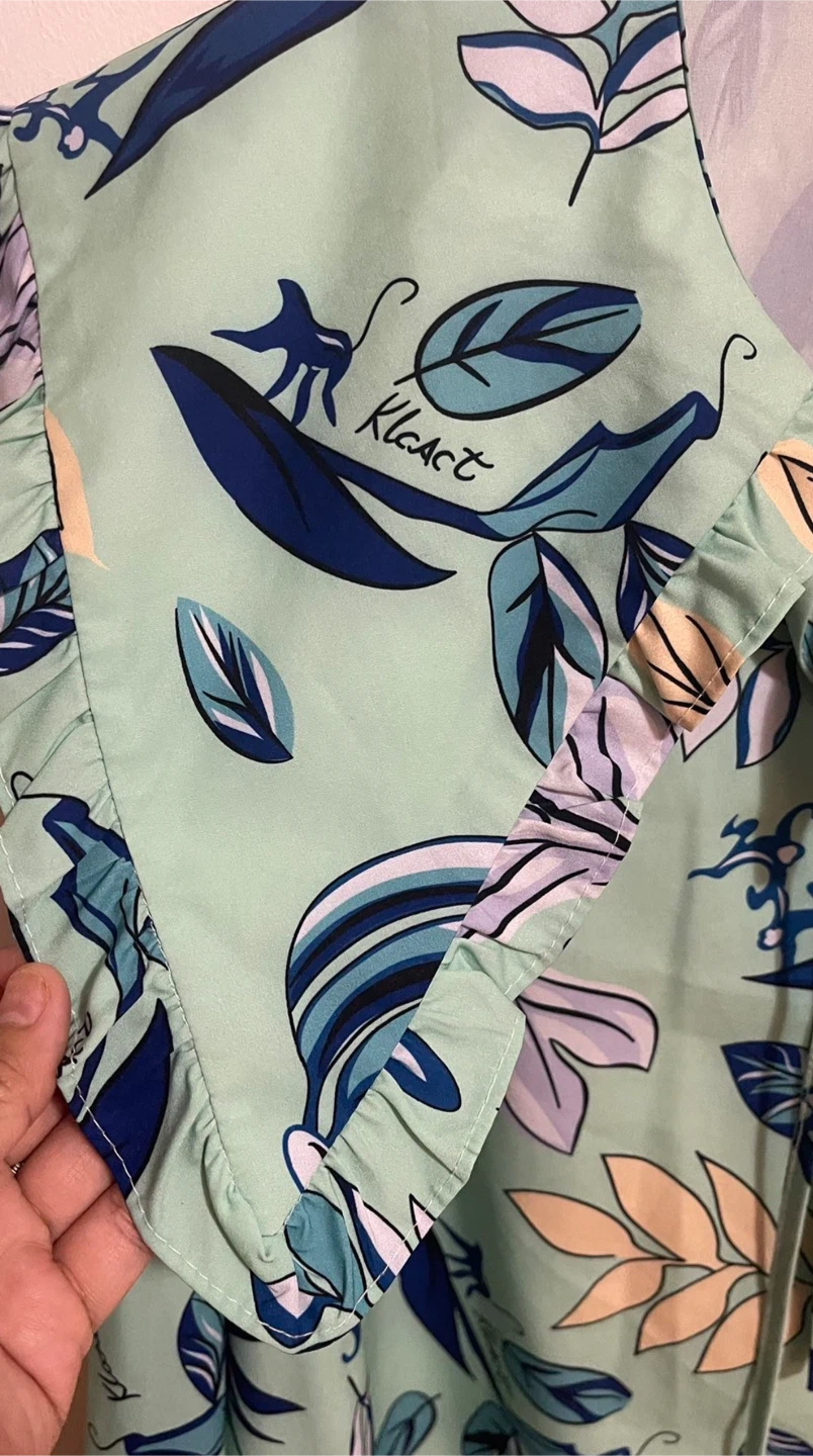 Klart Floral Print Blouse size M - photo 4