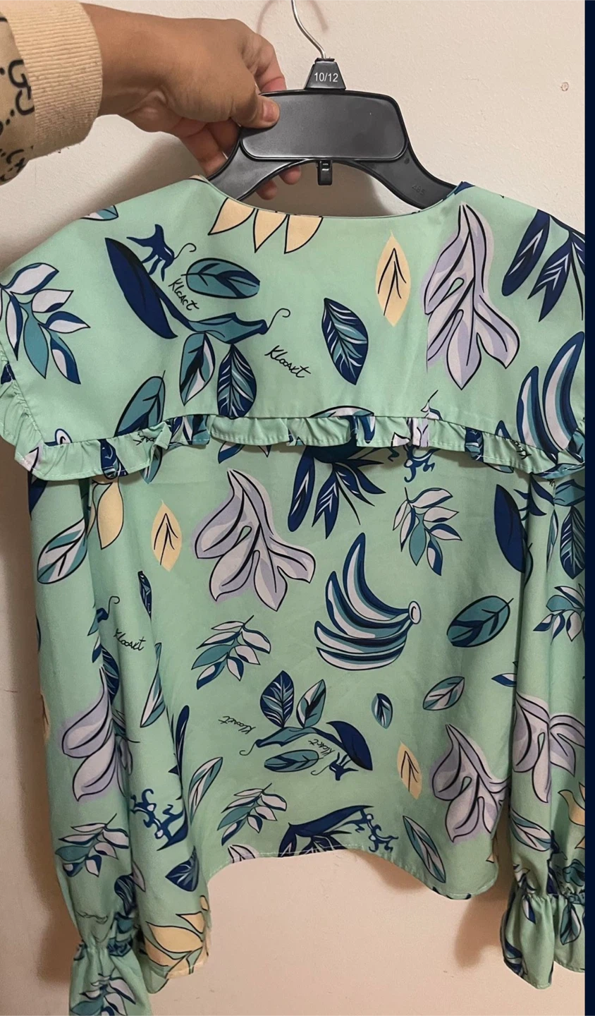 Klart Floral Print Blouse size M - photo 2