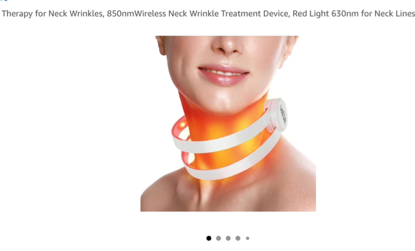 Neck Wrinkle Treatment Device