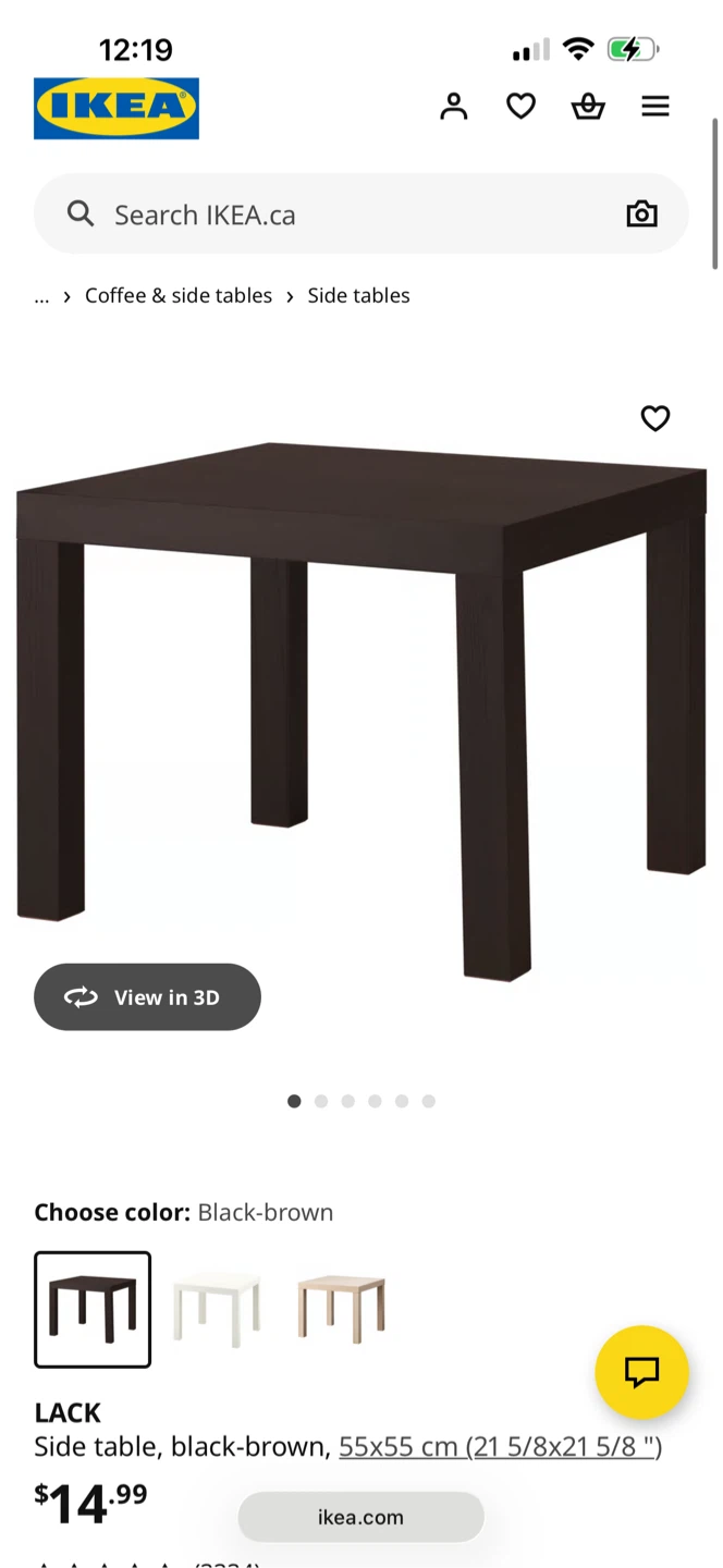 Ikea Lack Table