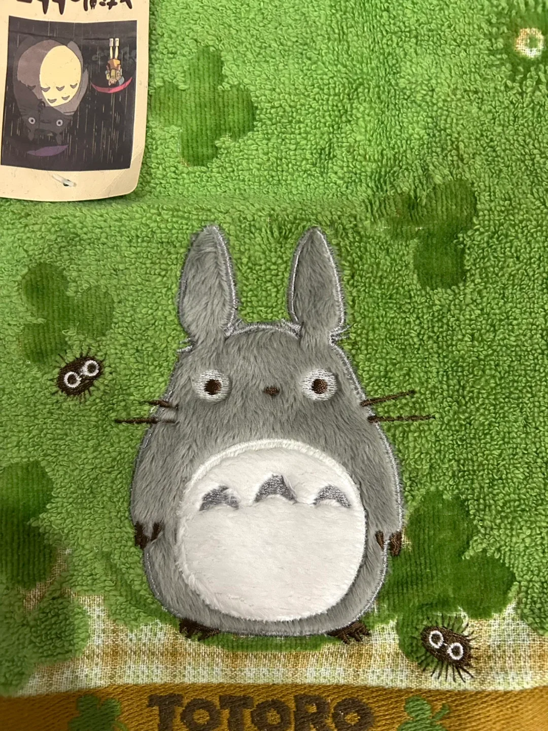 “New” Studio Ghibli My Neighbor Totoro Cotton Hand Towel image indicator(2)