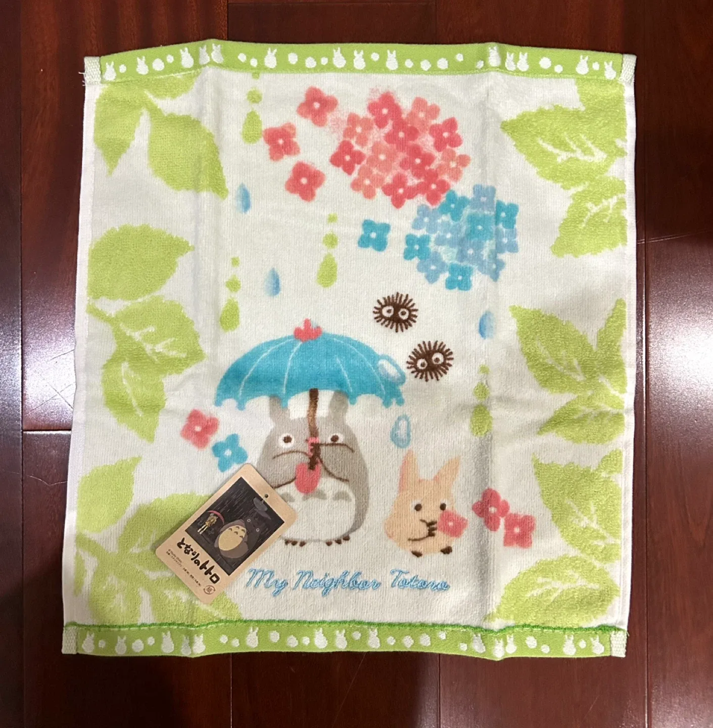 “New” Studio Ghibli My Neighbor Totoro Cotton Hand Towel image indicator(4)