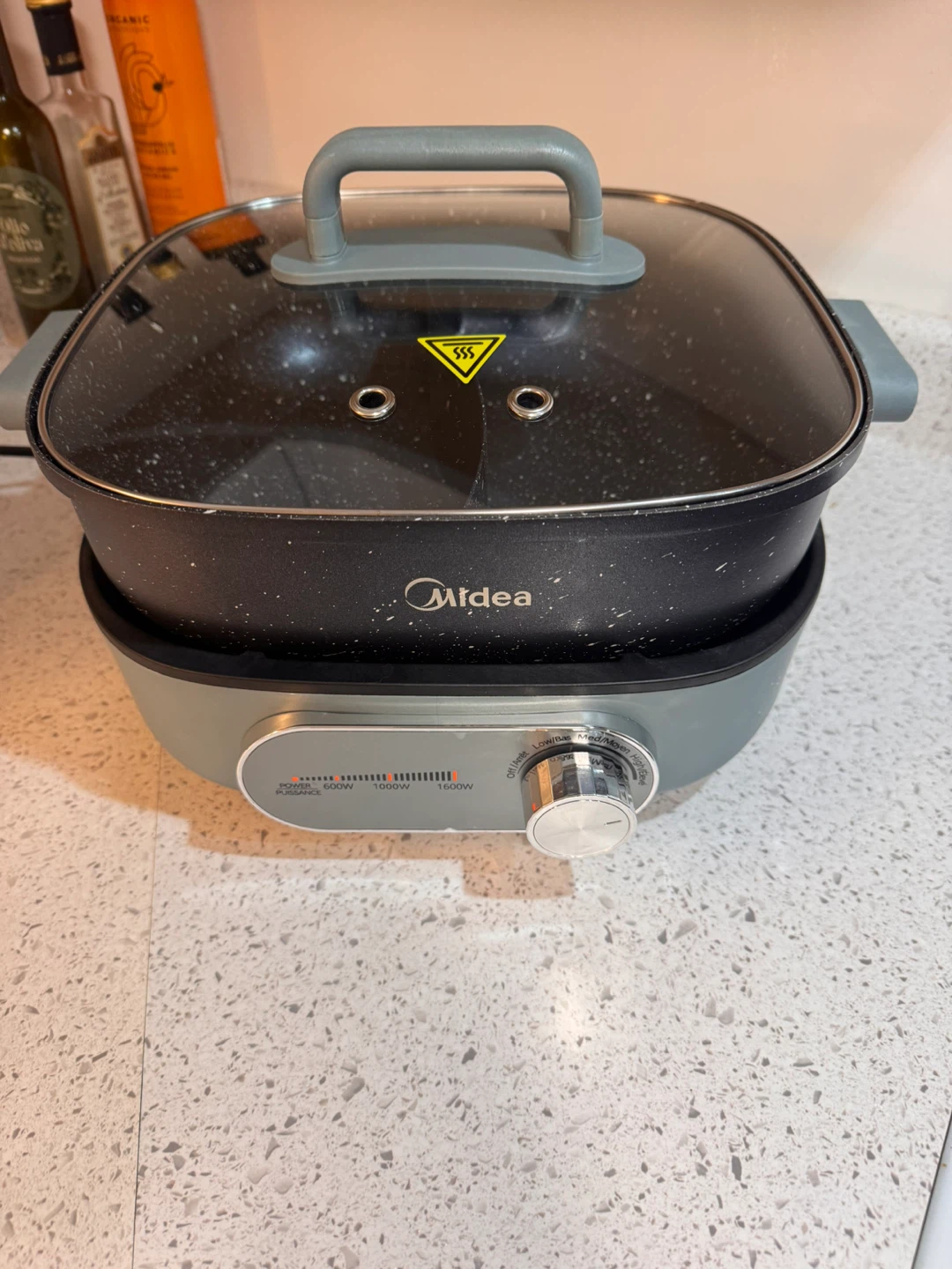 Midea 6L/6.3 QT Dual Zone Hot Pot
