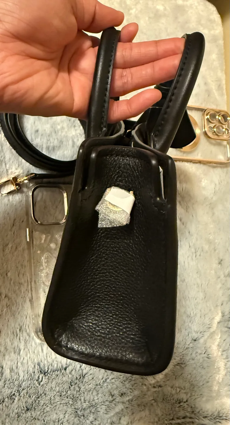 Michael Kors Black Leather Handbag image indicator(5)