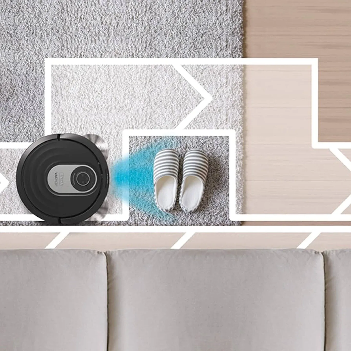 Shark AI Robot Vacuum RV2001CA image indicator(5)
