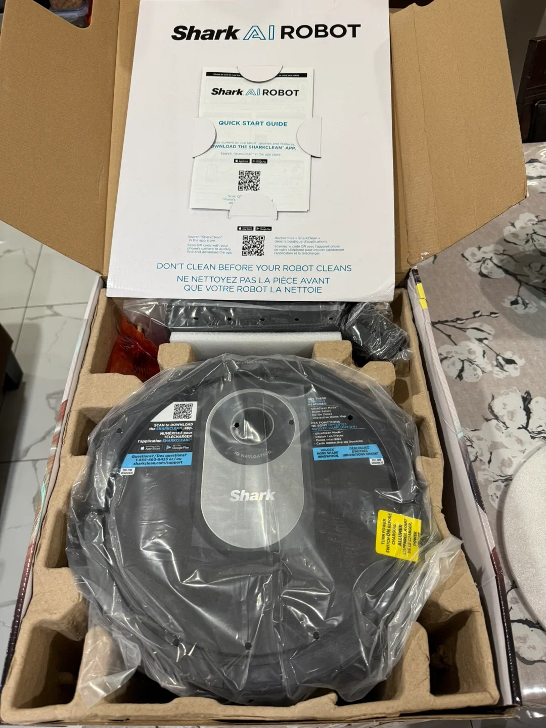 Shark AI Robot Vacuum RV2001CA image indicator(7)