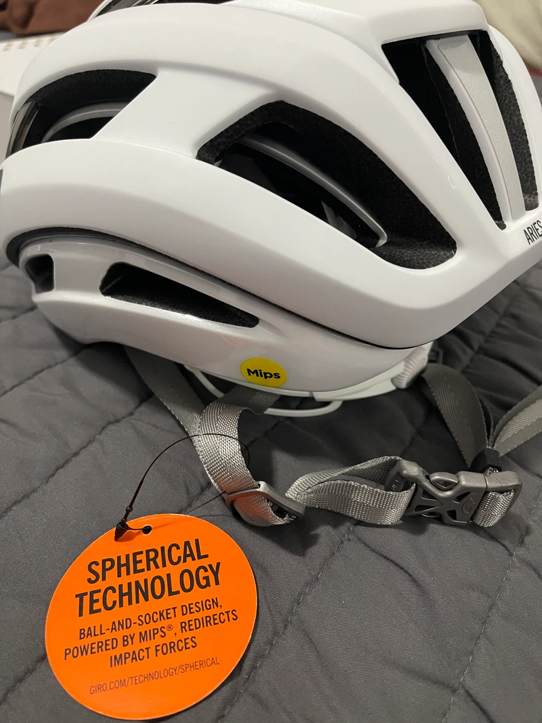 Giro Aries Spherical Cycling Helmet - White - photo 2