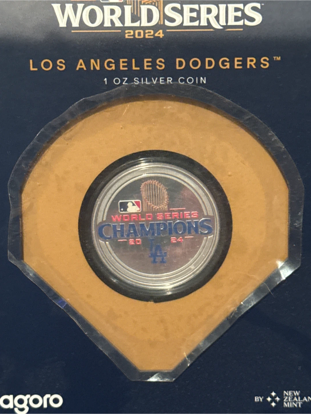 Los Angeles Dodgers World Series 2024 1oz Silver Coin - photo 2