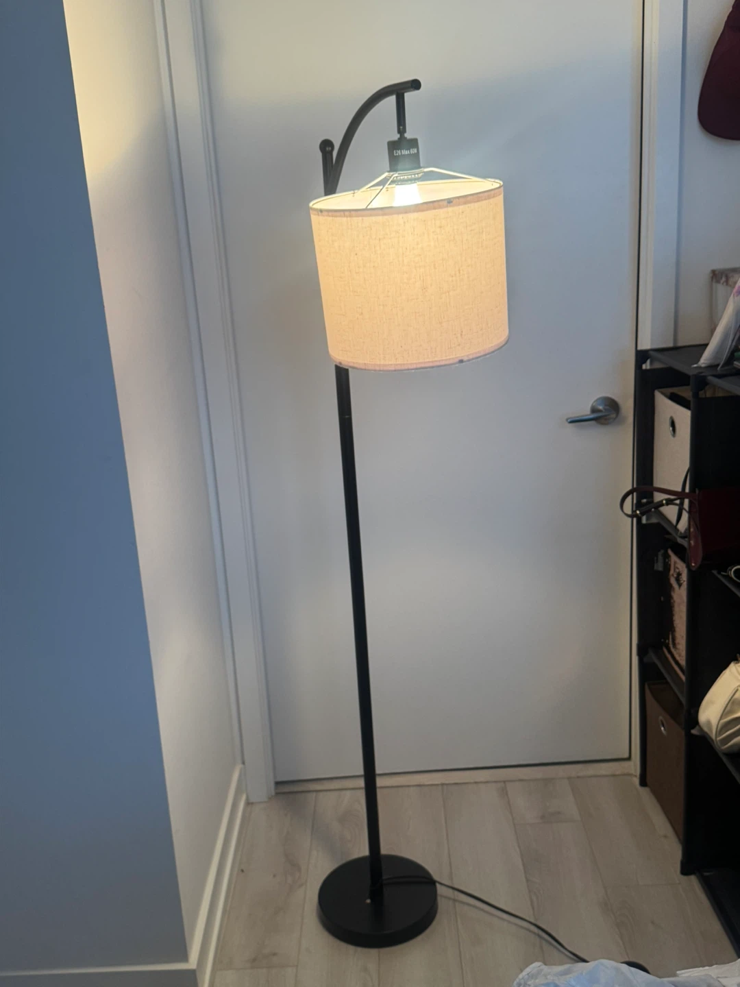 Arc Floor Lamp - Black Finish