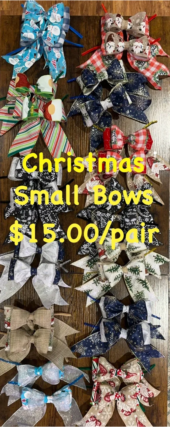 Handmade Christmas Bows image indicator(5)